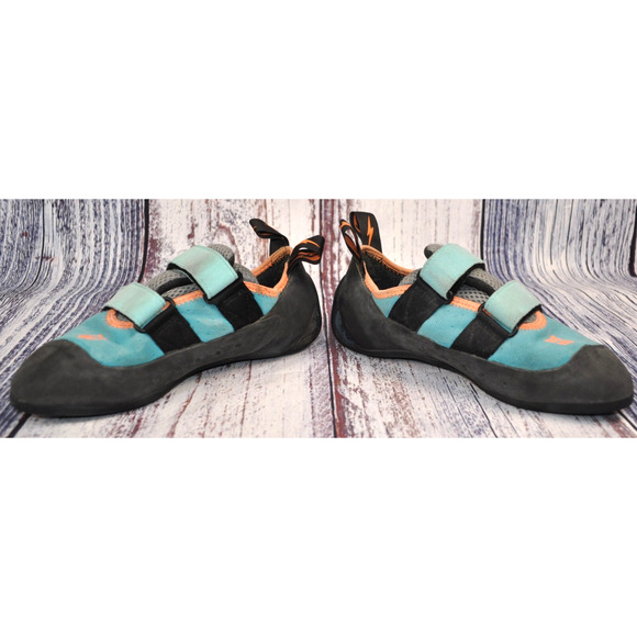 Evolv Elektra Climbing Shoes Women's Size US 8 UK 5.5 EU 39 Made in USA - Picture 4 of 8